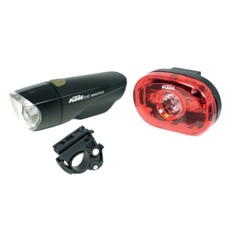 KTM Licht LED 1W + KTM Rücklicht 0,5W