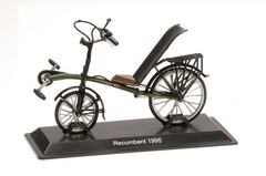 Miniatur Fahrrad Del Prado Recumbent 1995